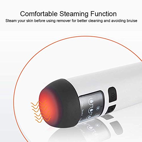 Neeyer Blackhead Remover Pore Vacumm, Pore Cleaner USB Rechargeable, Electric Acne Comedone Extractor, Blackhead Sunction Tool with 4 Probes and 3 Modes