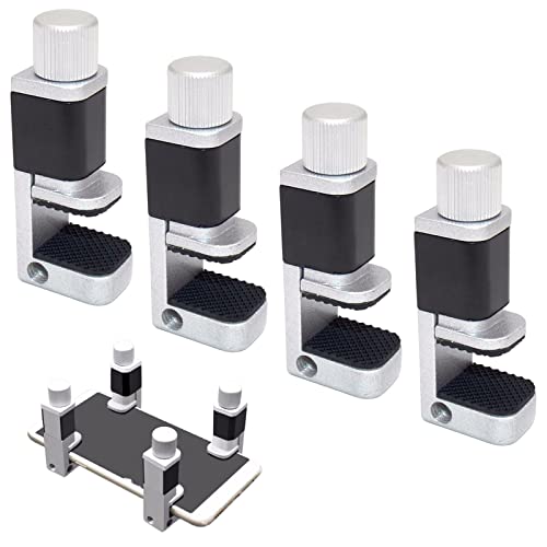 Amfrpar 4 Piezes Abrazadera de Fijación de Pantalla Ajustable Herramienta de Reparación de Pantallas LCD Clip para LCD Abrazadera para Teléfonos Inteligentes,Portátiles y Libros Electrónicos