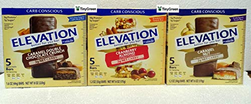 Elevation by Millville Protein Bars Carb Conscious Pack 3 miniatura 1