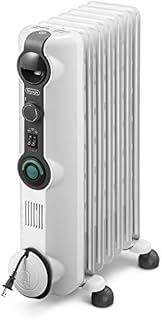 Delonghi Comfort Temp Full Room Radiant Heater, Light Gray