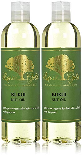 24 Fl.oz Premium Kukui Nut Oil 100% Pure Cold Pressed Organic Health Hair Skin Care Anti-Aging