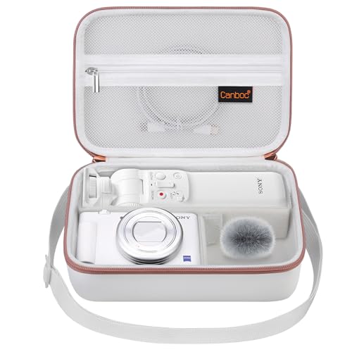 Maleta para cámara Sony ZV-1 con correa y bolsillo miniatura 1