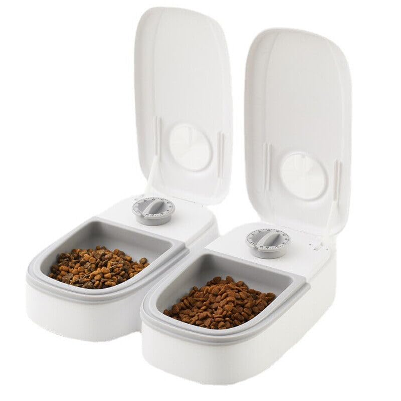 Distributeur automatique de nourriture pour chat avec programmation de repas quotidiens