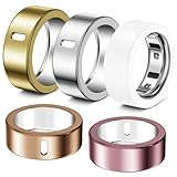 Hexasider 5 Pack Ring Cover Compatible with Oura Ring Gen 4/Oura Ring Gen 3 Horizon/Heritage, Abrasion-Resistant TPU Case for Oura Ring Protector Accessories for Oura Size 10