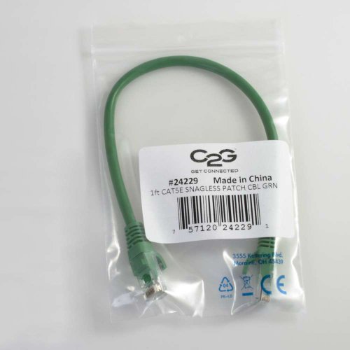 Image of C2G /Cables to Go 00482 Cat5e Snagless Unshielded (UTP) Network Patch Cable