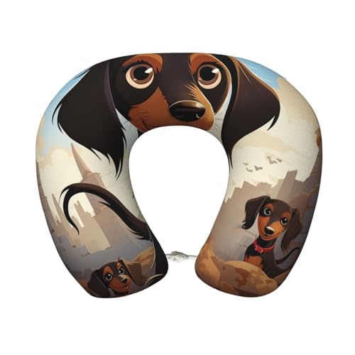 Almohada de espuma para cuello tamaño portátil miniatura 1