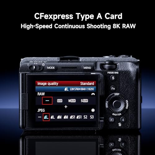 Image of 256GB CFexpress Type A Memory Card VPG400 1600MB /s Write 1780MB /s Read for Video Recording Shockproof Compatibility with Sony Cameras Alpha A1 /a7iii /FX3 /FX6 /a7iv