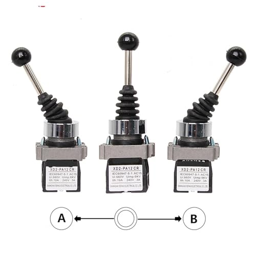 Joystick de commande XD2-PA14 4 directions pour levage et machines - 2