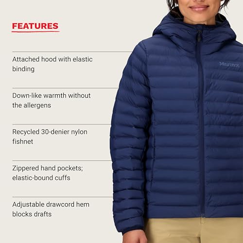 Image of MARMOT Women's Echo Featherless Hoody - Lightweight, Down-Alternative Hooded Insulated Jacket