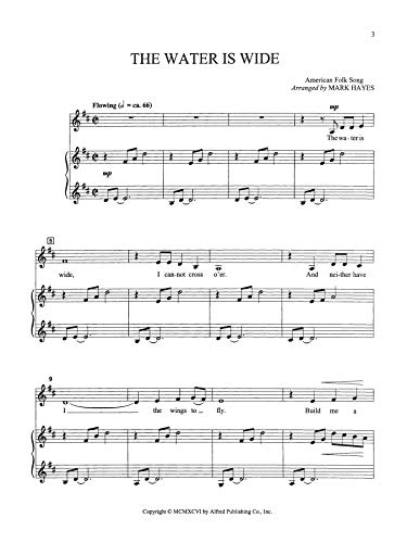 Folk Songs for Solo Singers, Vol 2: 14 Folk Songs Arranged for Solo Voice and Piano for Recitals, Concerts, and Contests (Medium Low Voice), Book & Online Audio - Image 3