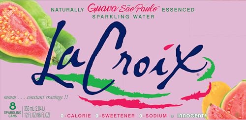 Image of La Croix Sparkling Water, Guava Sao Paulo, 12 Fl Oz (pack of 16)