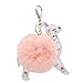 Produktbild Alpaka Pompom Keychain Haar-Kugel-Schlüsselanhänger für Geldbeutel-Beutel-Handtaschen-Zubehör