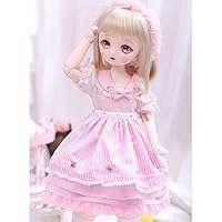 Amazon | 球体関節人形 1/4 BJDドール フルセット 日常風 メイク