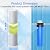 MewMore 5 Micron 4.5" x 20" Whole House Carbon Water Filter Cartridge, Activated Carbon Block CTO Filters, Universal Replacement for Any 20 inch Big Housings - Pack of 2