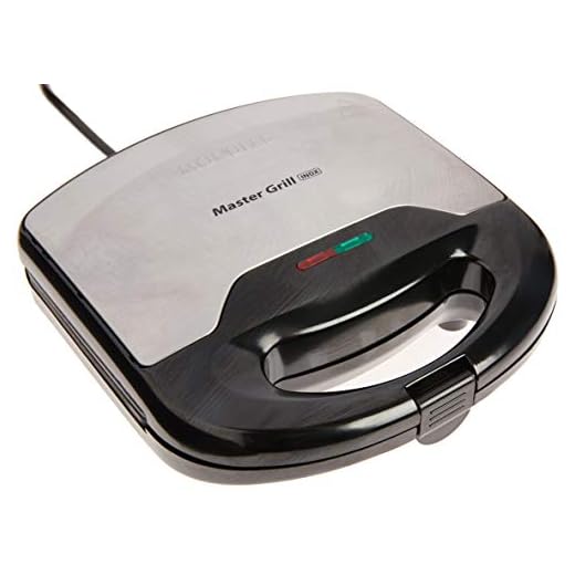 Sanduicheira Mondial, Master Grill Inox, 110V, Preto, 750W - S-20