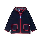  Finkid Tonttu Navy red Kinder Zip In Fleece Jacke