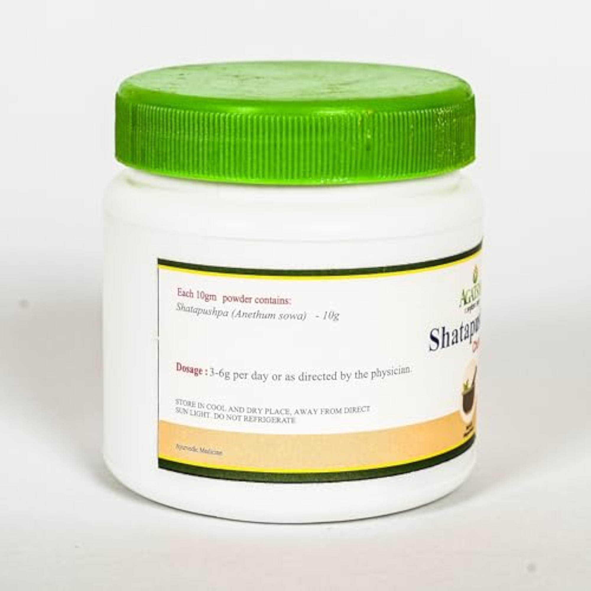 Agatsya Shatpushpa Churna 100g, Herbal Wellness Powder