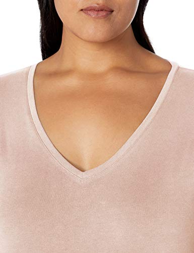 Image of Amazon Essentials Women's Plus Size Short-Sleeve V-Neck T-Shirt