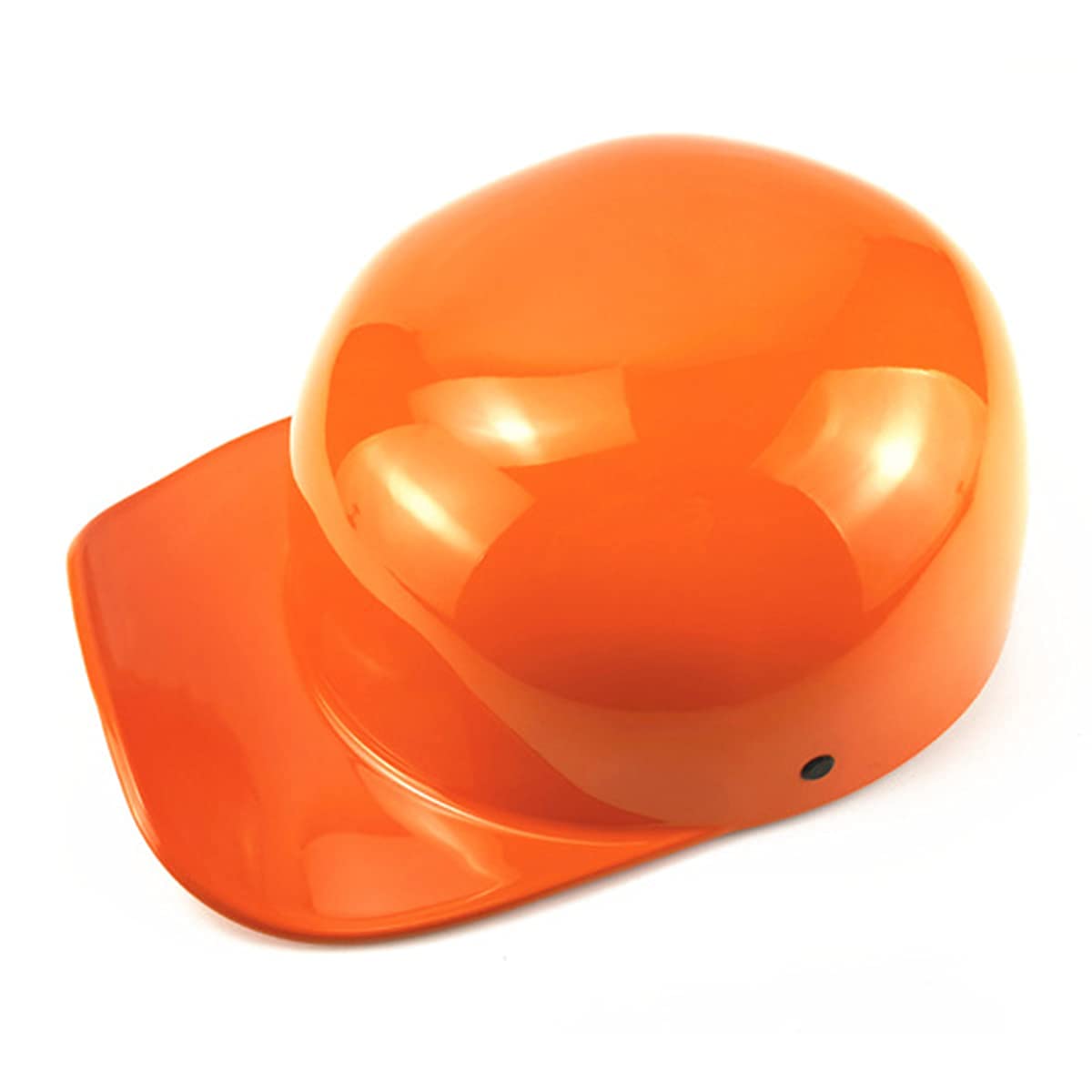 Kask motocyklowy Vintage Half Size Open-Face Kaski motocyklowe Moda Czapka z daszkiem Kask do skutera Moped Cap Street Cruiser Jet Style Certyfikat ECE, czarny matowy, XXL