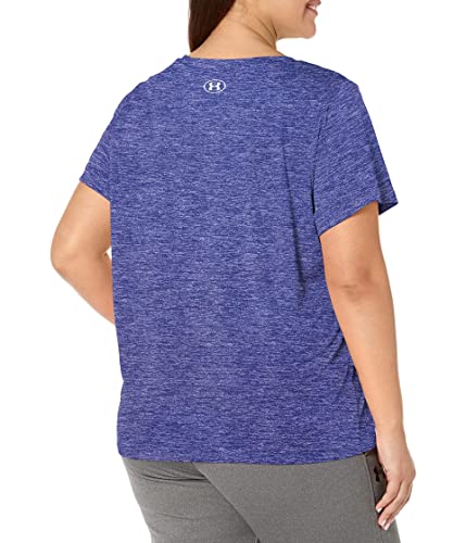 Image of Under Armour Womens Tech V-Neck Twist Short-Sleeve T-Shirt
