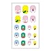 Kids Nail Stickers Full Nail Wraps 3D Self Adhesive Nail Stickers Full Nail Wraps for Kids Girls Self Adhesive Nail Strips for Nail Art Decoration