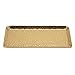 Serving Platter, Pastry Serving Tray Multi Purpose Hammered for Restaurant (Gold)
