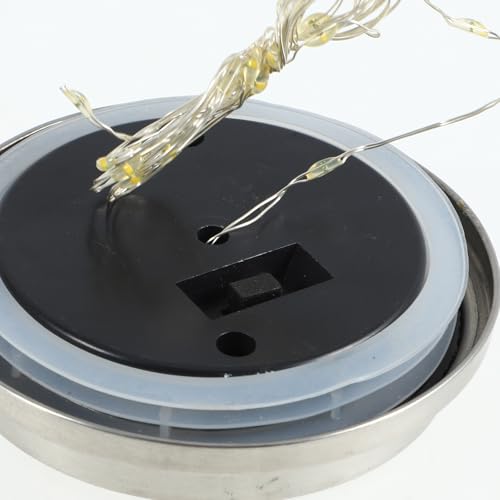 Cubierta solar para lámpara de frasco ideal para decorar terrazas y cenas al aire libre 6