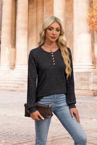 Image of XIEERDUO Sweater for Women Winter Clothing Long Sleeve Shirts Fall Fashion Must Haves Comfiest Airport Outfits Trendy