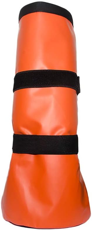 Horse Hoof Soaking Bag Poultice Boot Equine Hoof Soaker Hoof Soak Bag for Hot or Cold Soaking Hooves Comes with EVA Pad and Self-Stick Straps