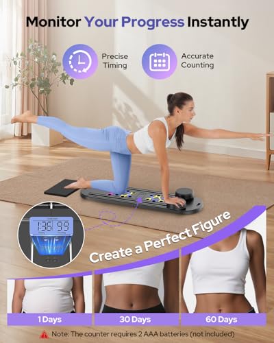 Foldable Pilates Reformer Board Features