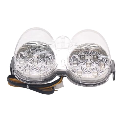 Luz trasera para YZF-R6 1998-2002 con freno e intermitentes integrados 5