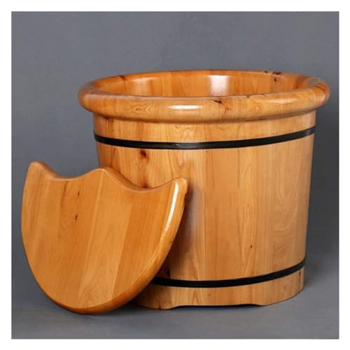 Cuba de Madera para Pies Spa con Rodillos Removibles miniatura 4
