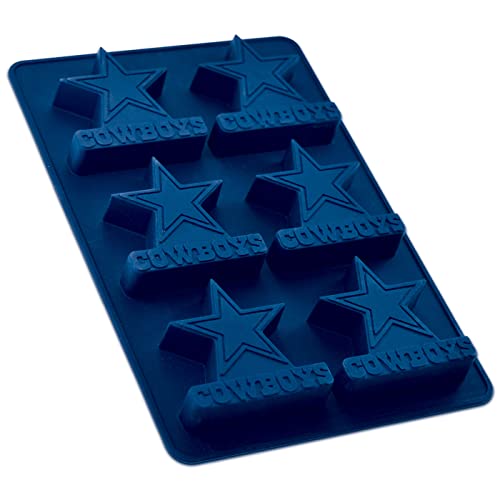 FanPans NFL Dallas Cowboys Silicone Muffin Pan - Dishwasher Safe, Great Dallas Cowboys Gifts for Men