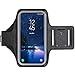 i2 Gear Cell Phone Armband for Running - Workout Phone Holder with Adjustable Arm Band and Reflective Border - Armband Case for Samsung Galaxy S9, S8, S7, S6, Edge, Active and iPhone X, XS (Pink)