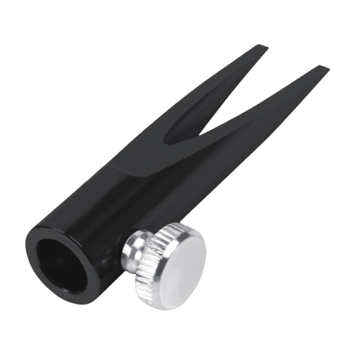 IWOWHERO Compact Makeup Supplies Brow Pencil Sharpener Aluminum Alloy Construction Cylinder Shape and U-Type Slots for Smooth and Safe Sharpening