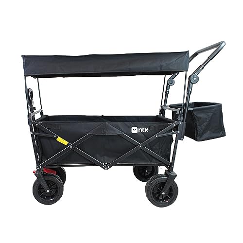 NAUTIKA, Carrinho Montclair com Cobertura para Transporte de Utensílios no Geral, Camping, Jardinage