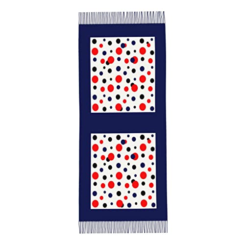 Sptvan Polka Dot Tassel Scarf Wrap And Shawl Pashmina Scarf For Women Ladies Long Printed Reversible Fall And Winter #TOP4