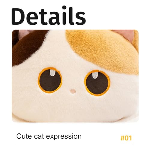 Peluche chat réaliste et douce pour décoration salon - 5