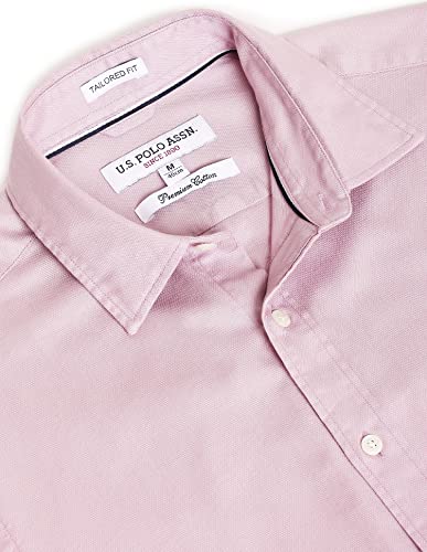 Image of U.S. Polo ASSN. Men's Cotton Slim Fit Shirt
