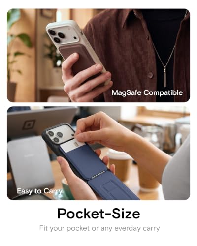 Image of MOFT Snap Phone Tripod Wallet AERA, NFC-Supported Card Holder, iPhone Stand