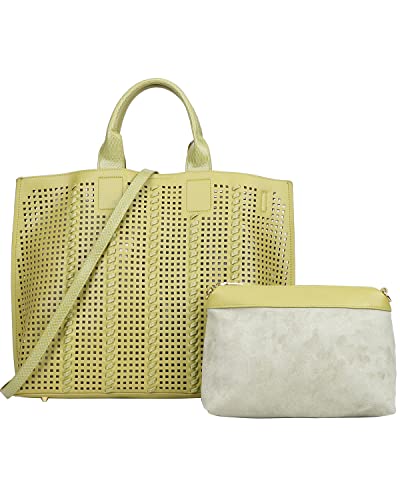 Image of MACCINELO Woven Large Tote Bag for Women tassel Beach Bag with Zipper Summer Shoulder Bag for Traval /Vacation /Shopping