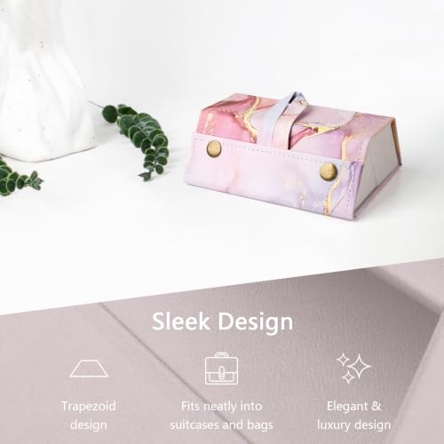 Image of Sunglasses Travel Case,Foldable Eyeglasses Case, Portable Multiple Glasses Case for Women Men Girls