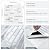 DEWOO Kitchen Backsplash Self Adhesive Wall 3D Marble Tiles Peel and Stick Bathroom, Grey (10-Sheet, 12"×12")