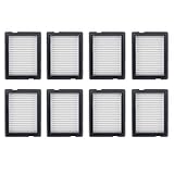 705 Combo - Filtro HEPA de repuesto compatible con iRobot Roomba Max 705 Combo Robot Aspirador, kit de piezas, 8 unidades (no para 705 Vac)