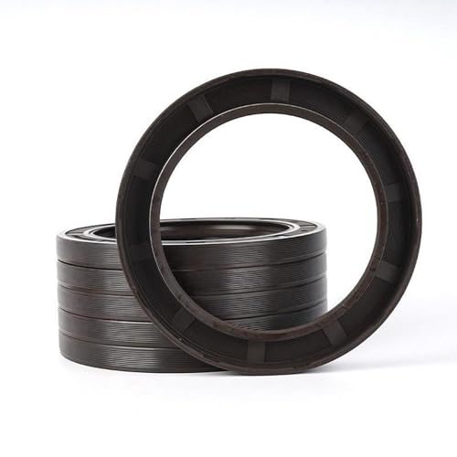Retén de aceite NBR TG4 35x82x10mm de caucho de nitrilo con esqueleto 4