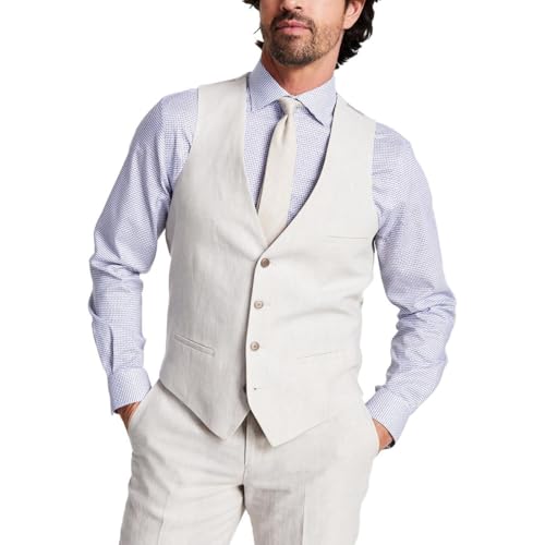 Bar III Mens Slim Fit Suit Separate Suit Vest