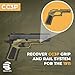 ReCover Tactical CC3P Grip and Rail System with Interchangeable Panels. No Mods Require, Installs in Under 3 Minutes (TAN Frame TAN and Black Panels)