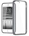 iPhone 6 Case - VENA [RETAIN] Ultra Slim Fit Hybrid Case with ShockProof TPU Cornerguard Bumper and Hard Clear Protective Back Cover for Apple iPhone 6 (4.7") - Gun Metal