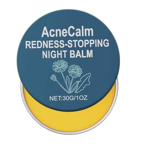 Bealions Organics Ance Killer Night Balm - Acid-Free Acne Treatment for Teens & Adults - Non-Greasy Pimple Cream for Hormonal Breakouts & Redness - Sensitive Skin Safe, 30g |1oz