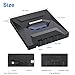 DAGIJIRD External CD/DVD Drive for Laptop, USB 3.0 CD/DVD Player Burner Writer Optical Disk Drive CD Player
